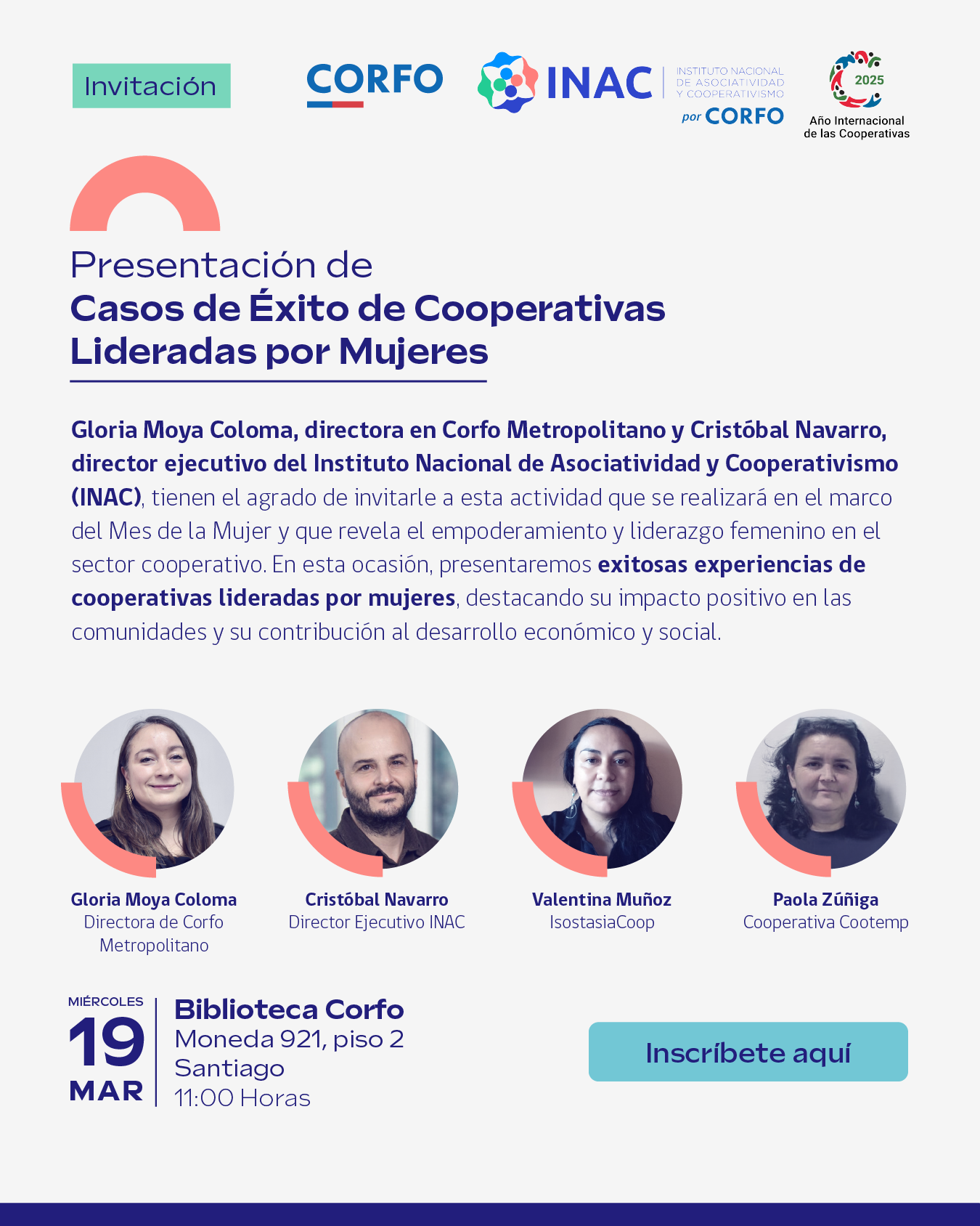 Presentación casos de éxito de Cooperativas lideradas por Mujeres